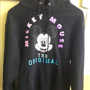 Black Mickey Mouse hoodie. Size small